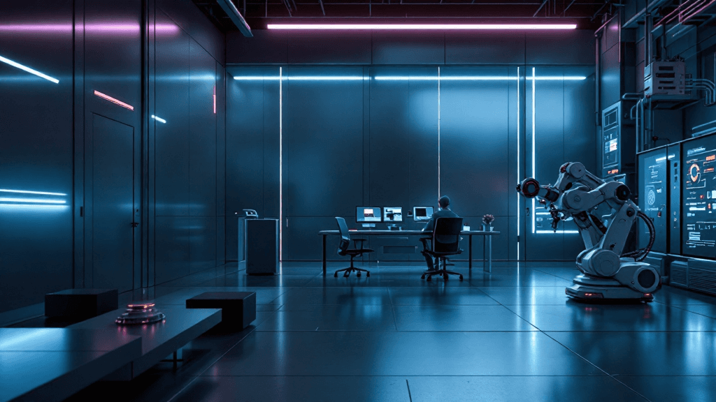 Visual conceptual de apoyo para ingeniería y automatización.