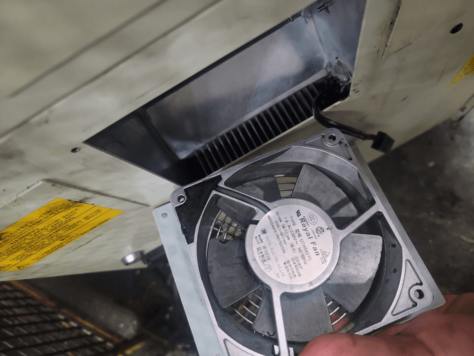 Limpieza de controlador y ventiladores 2